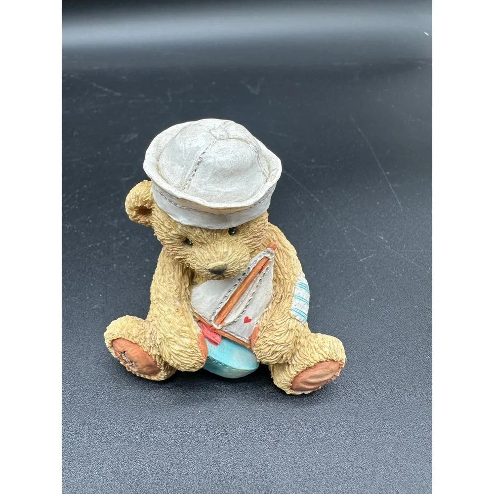 Cherished Teddies Jonathan Sail With Me 1992 Sailor Bear Figurine 3E7/256